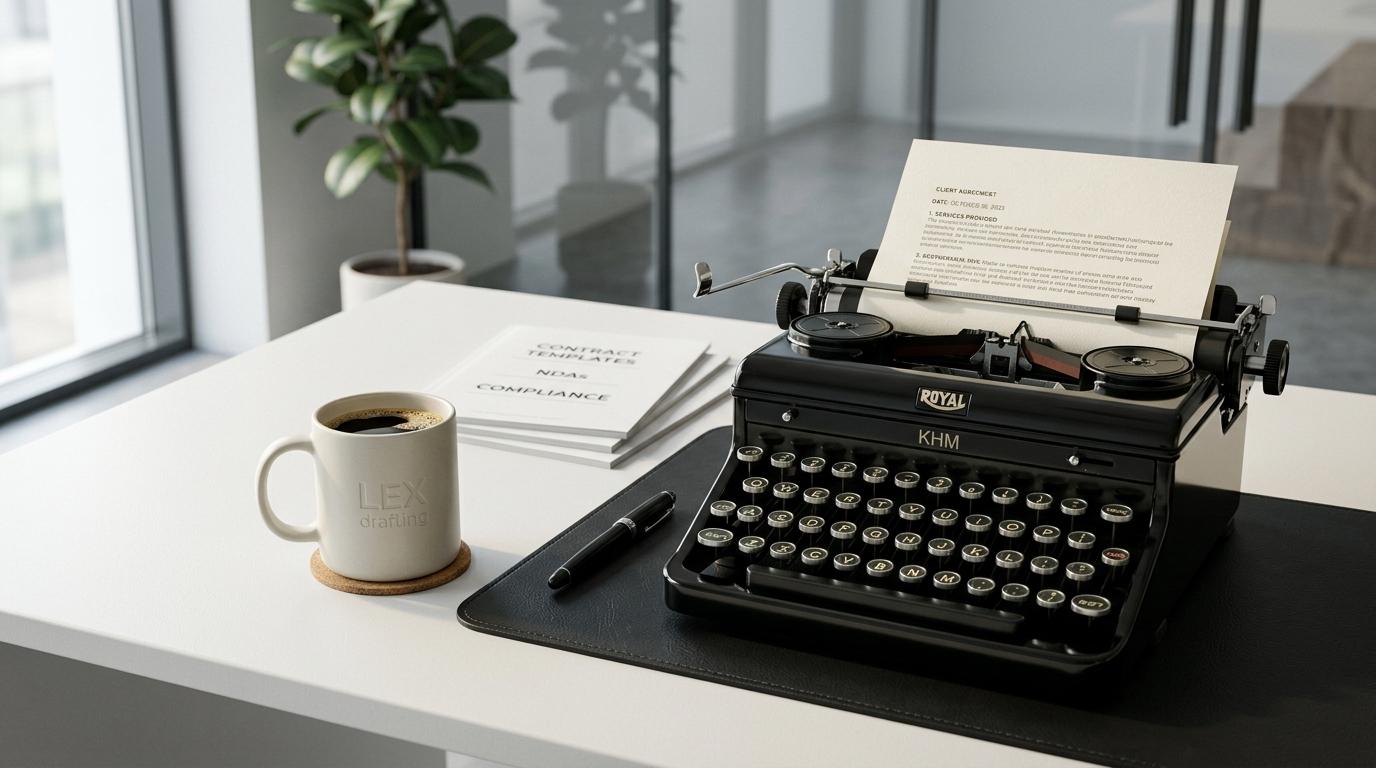 Vintage Premium Typewriter Background